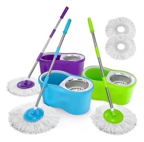 Trapeador mop Magico 360 con cubeta