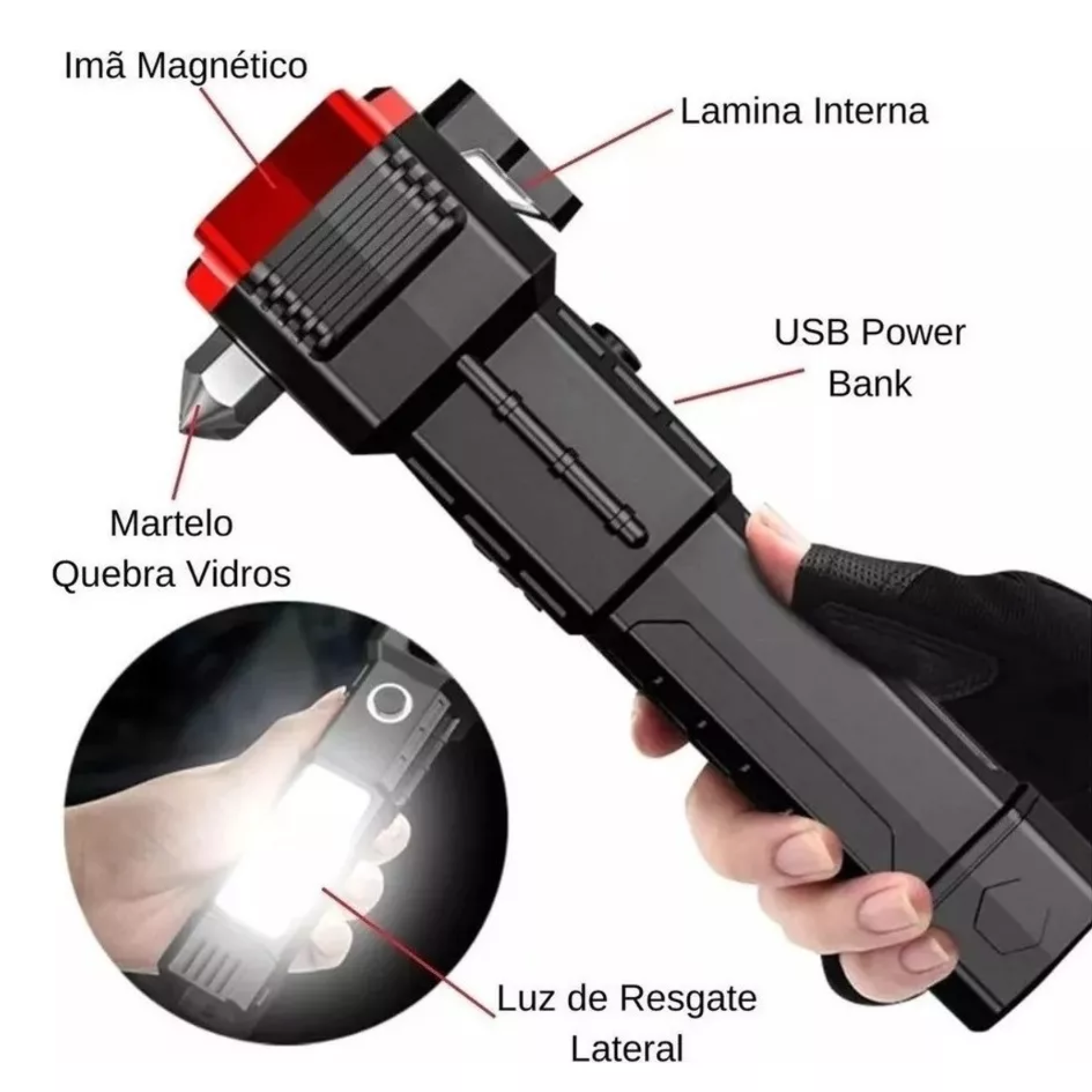 Linterna Multifuncional